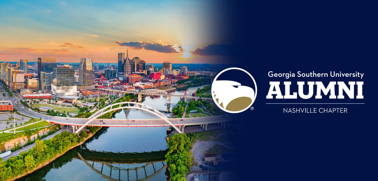 Georgia Southern alumni Nashville website header image