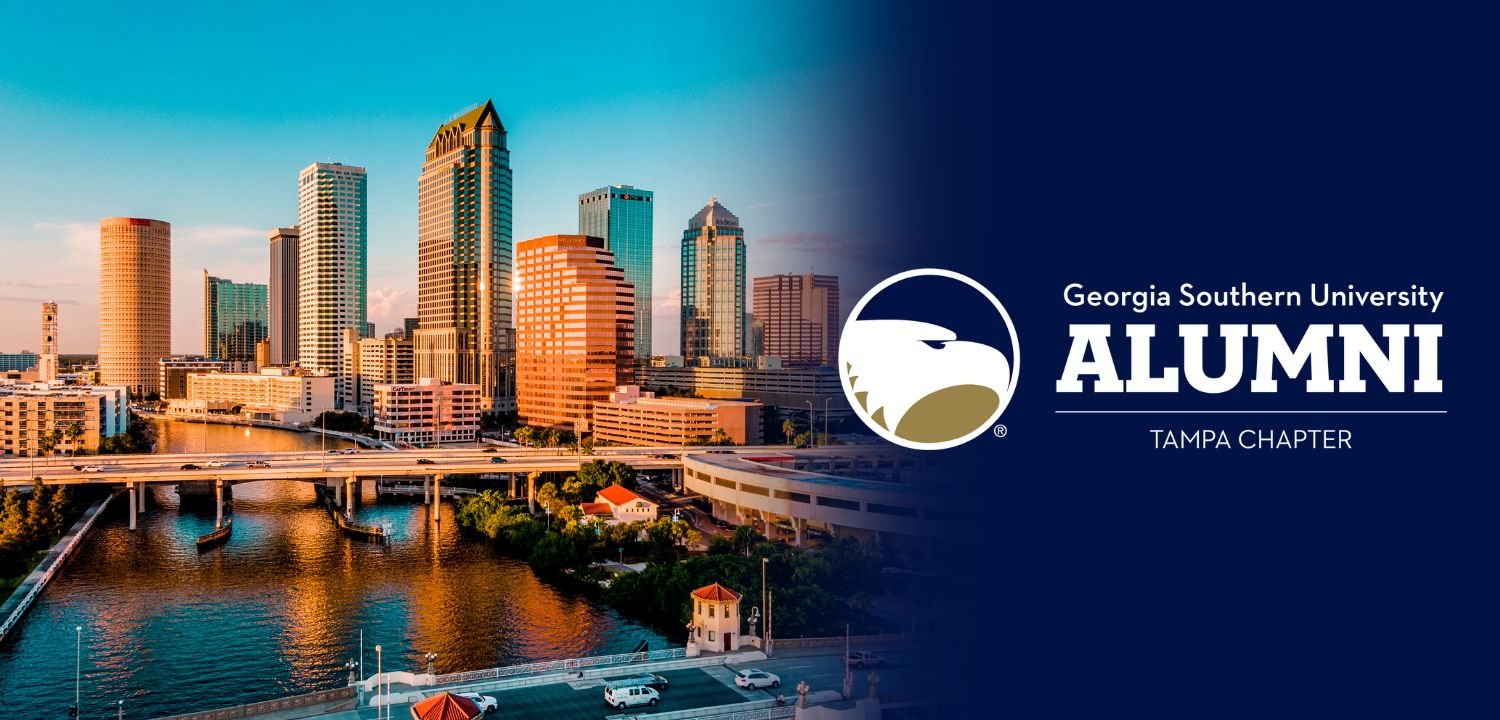 Georgia Southern University Tampa Chapter Website Header