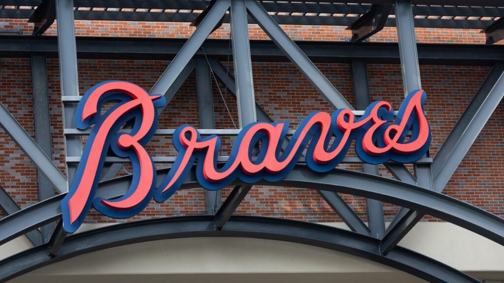 Atlanta Braves signage at Truist Park